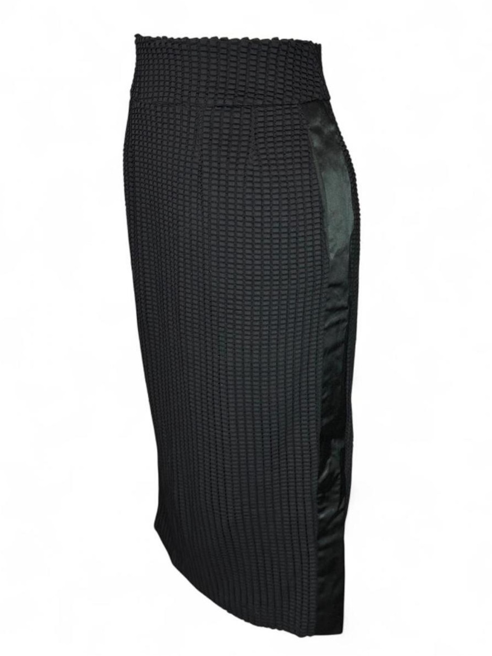 Vintage Katharine Kidd textured black pencil skirt 🖤✨